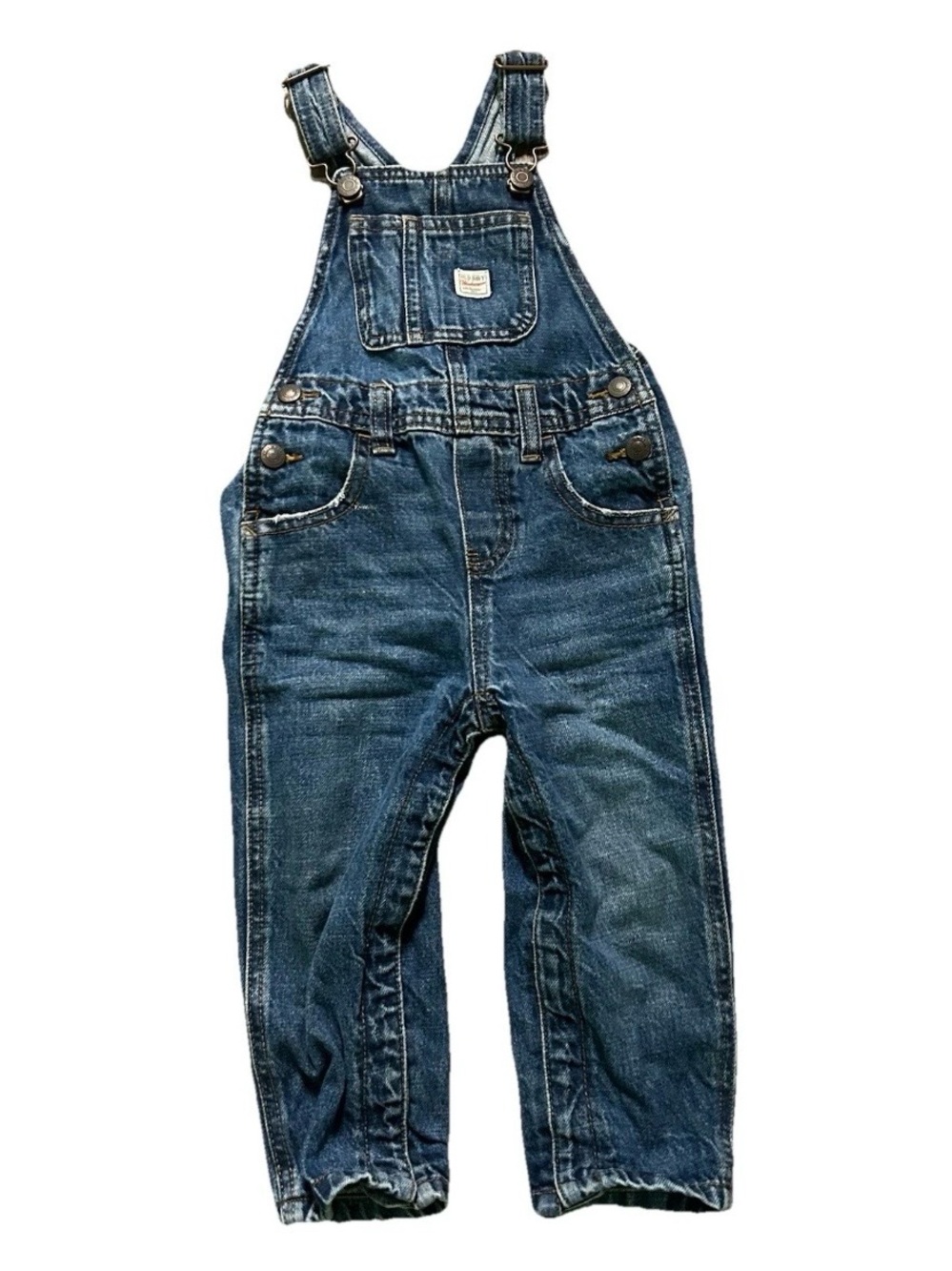 Toddler Old Navy Workwear Denim Overalls Size 2T